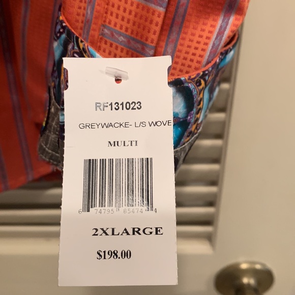 Robert Graham Greywacke Shirt NWT - Picture 3 of 6